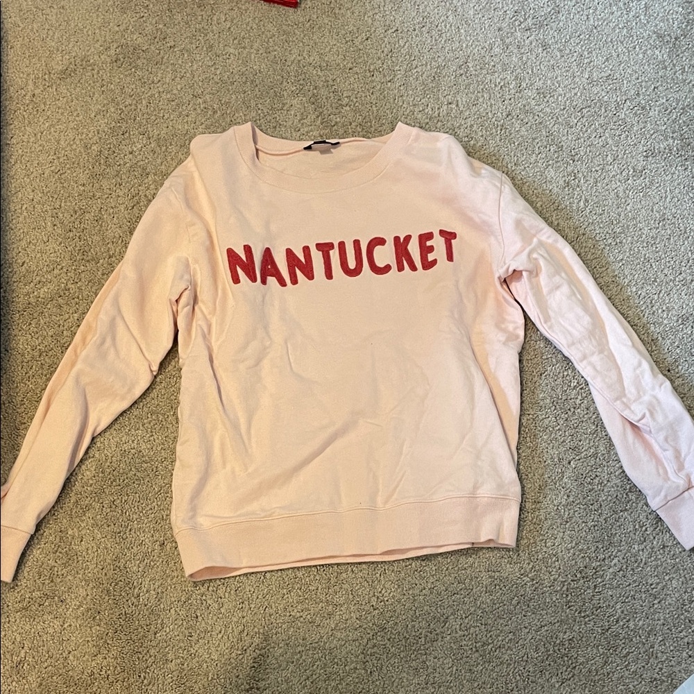 J.Crew Light Pink Sweatshirt